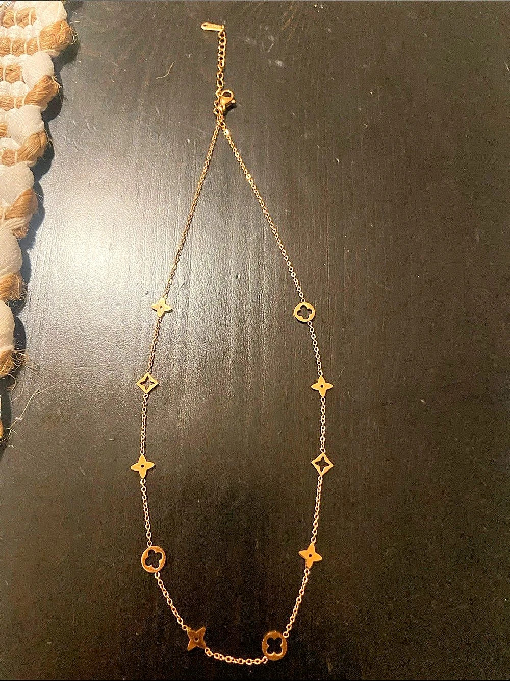 Gold-Tone Pendant Necklace